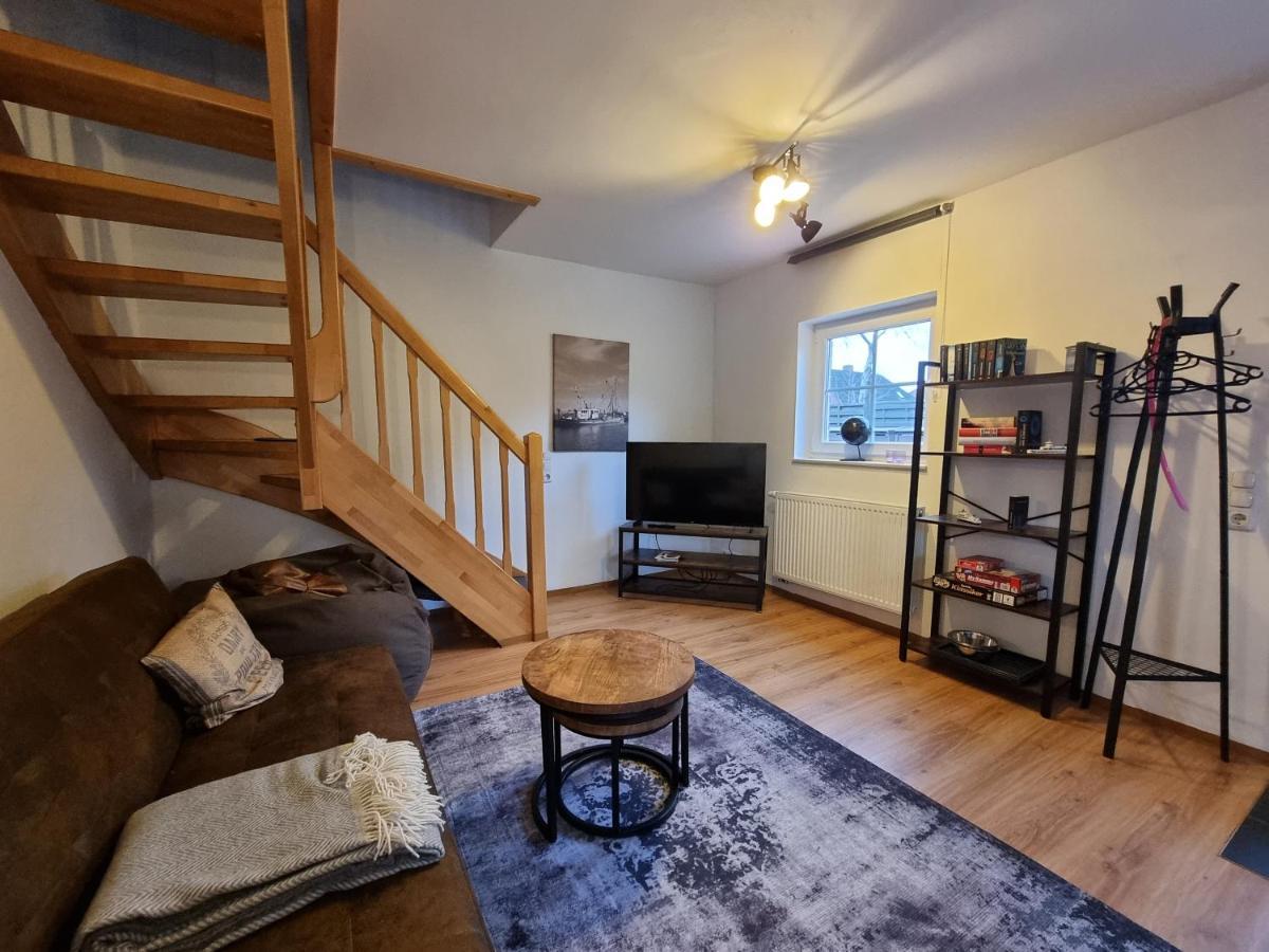 Ferienwohnung Schlickwanderer Klein Neßmersiel Bagian luar foto