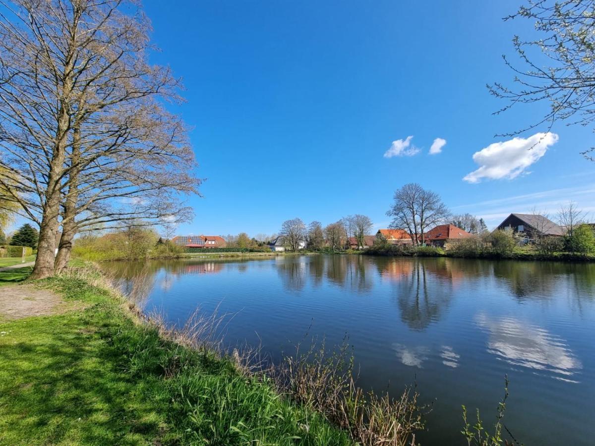 Ferienwohnung Schlickwanderer Klein Neßmersiel Bagian luar foto