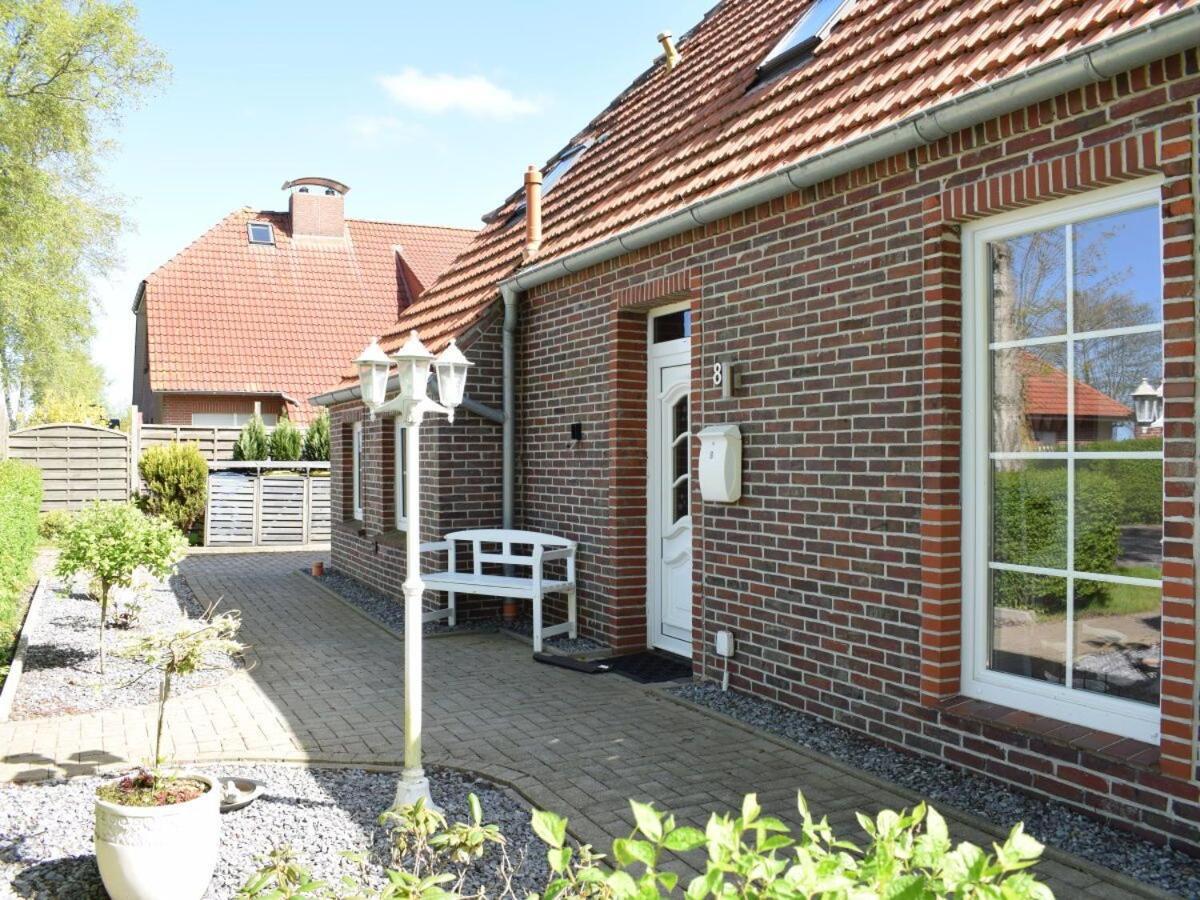 Ferienwohnung Schlickwanderer Klein Neßmersiel Bagian luar foto
